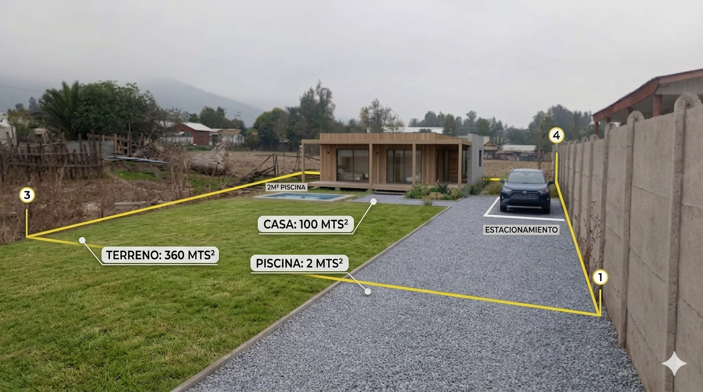 Proyección de hogar en Sitio Bollenar